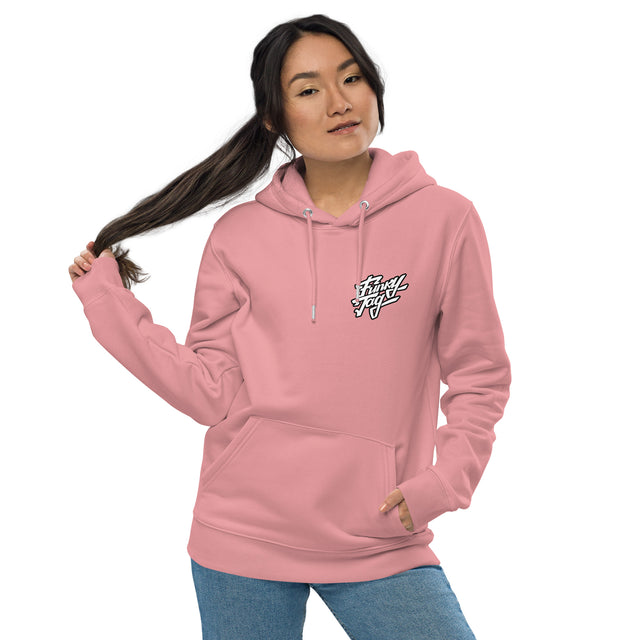 Unisex essential eco hoodie "FunkyTag"