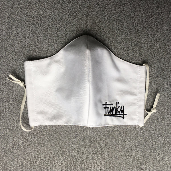 funny face NYで購入ホワイトターコイズ Face mask 